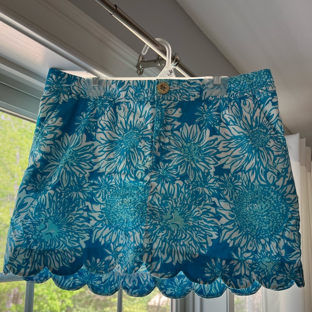 Lilly Pulitzer Scalloped Skirt